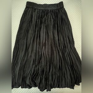 Halogen Charcoal Pleated Maxi Skirt